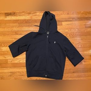 Mens Polo Hoodie Size L